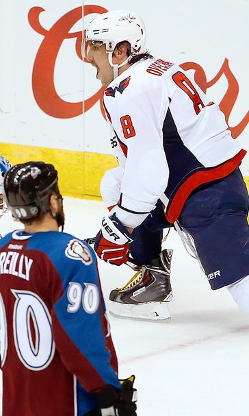 Ovechkin's late goal carries Capitals over Avalanche